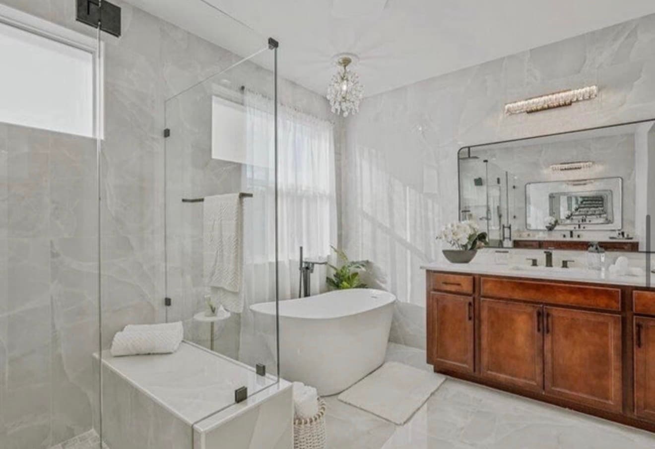 Luxury bathroom remodeling project — Betancourt & Co.